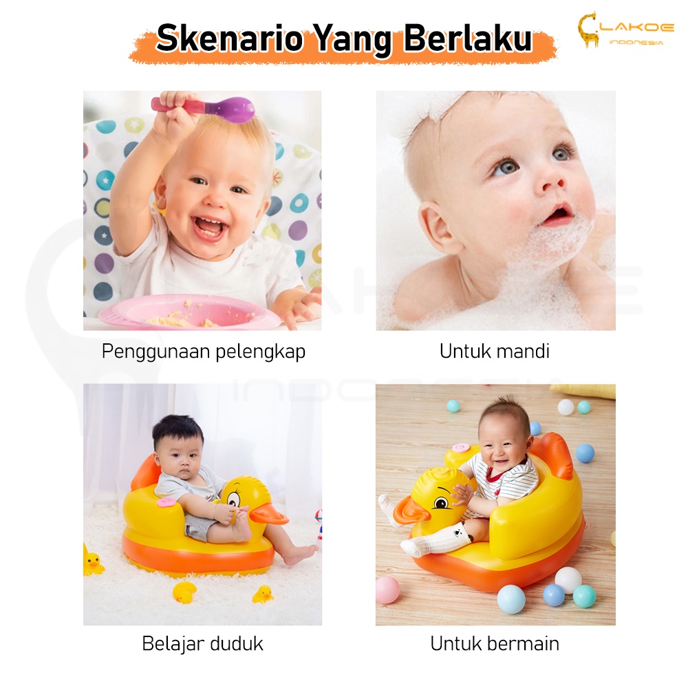 Sofa kursi bayi belajar duduk Tempat Belajar Duduk Bayi untuk bebek