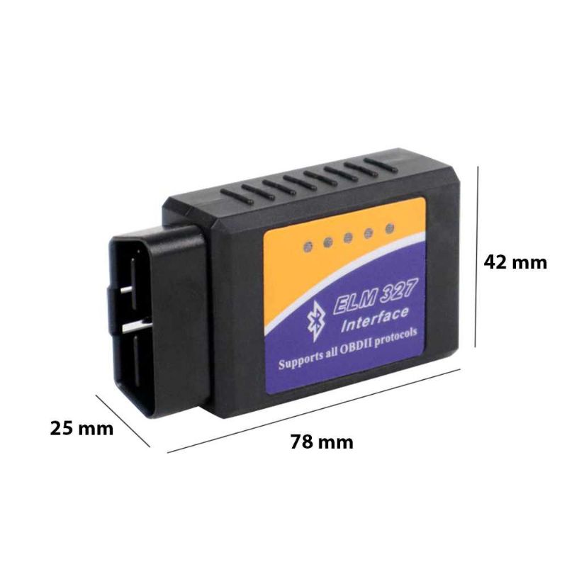 Diagmall Car Diagnostic ELM327 Bluetooth OBD2 V2.1 Test Tool - SC03