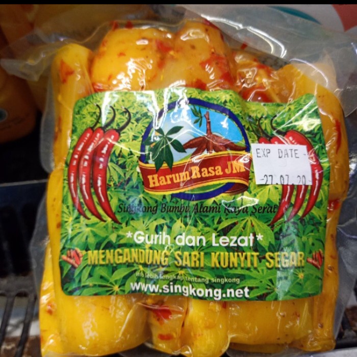 

Singkong berbumbu pedas 800gr