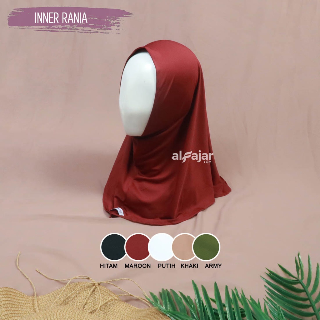 Inner Hijab Daleman Ciput Ninja Premium Rania Syar'i by Alfajar