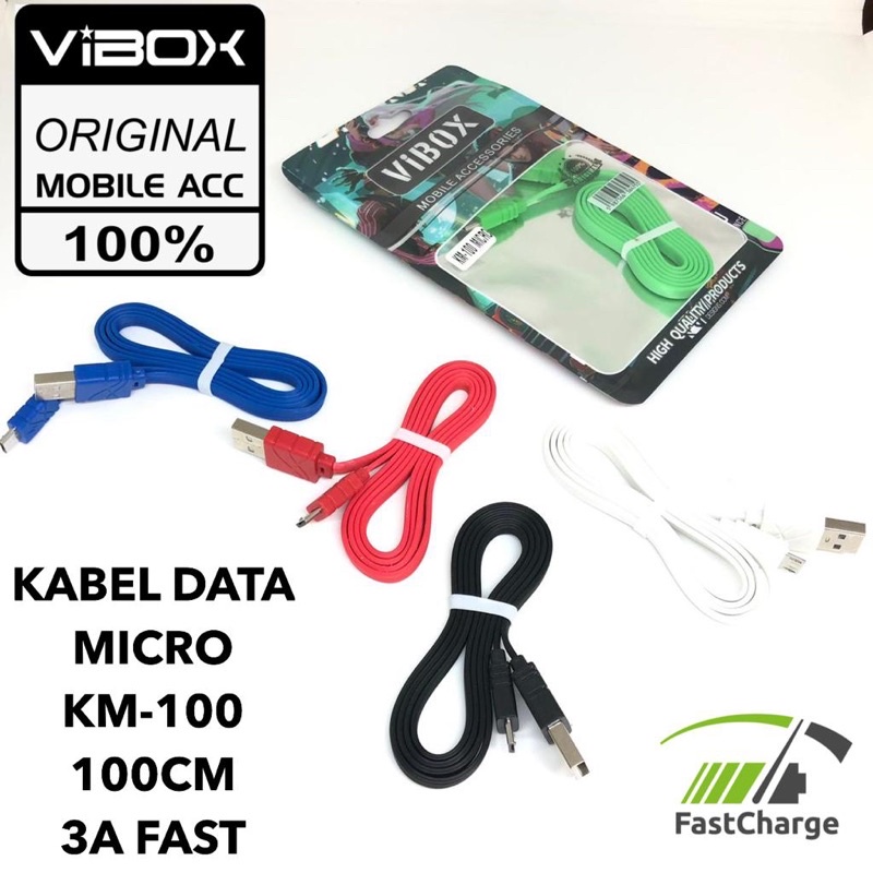 Kabel Data Vibox KM100 For Smartphone Micro Promo Sen