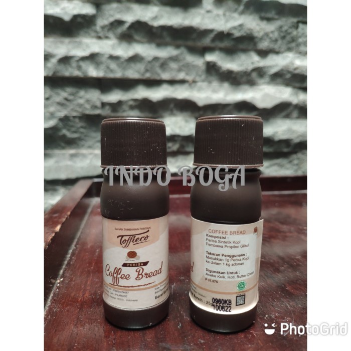 toffieco perisa coffee bread flavour 25g / perisa roti kopi