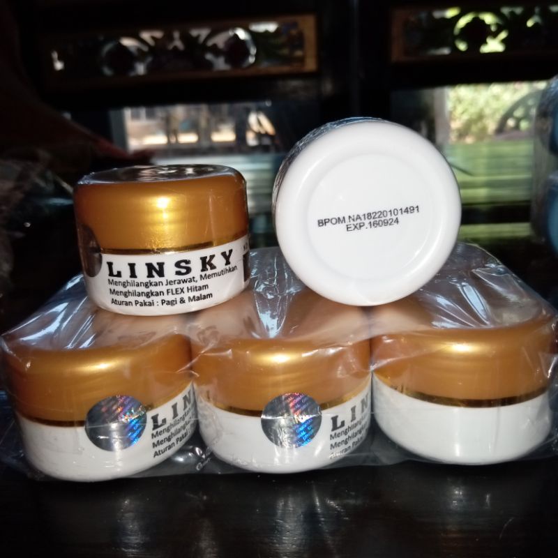 LINSKY BPOM ORIGINAL TUTUP GOLD 100% original