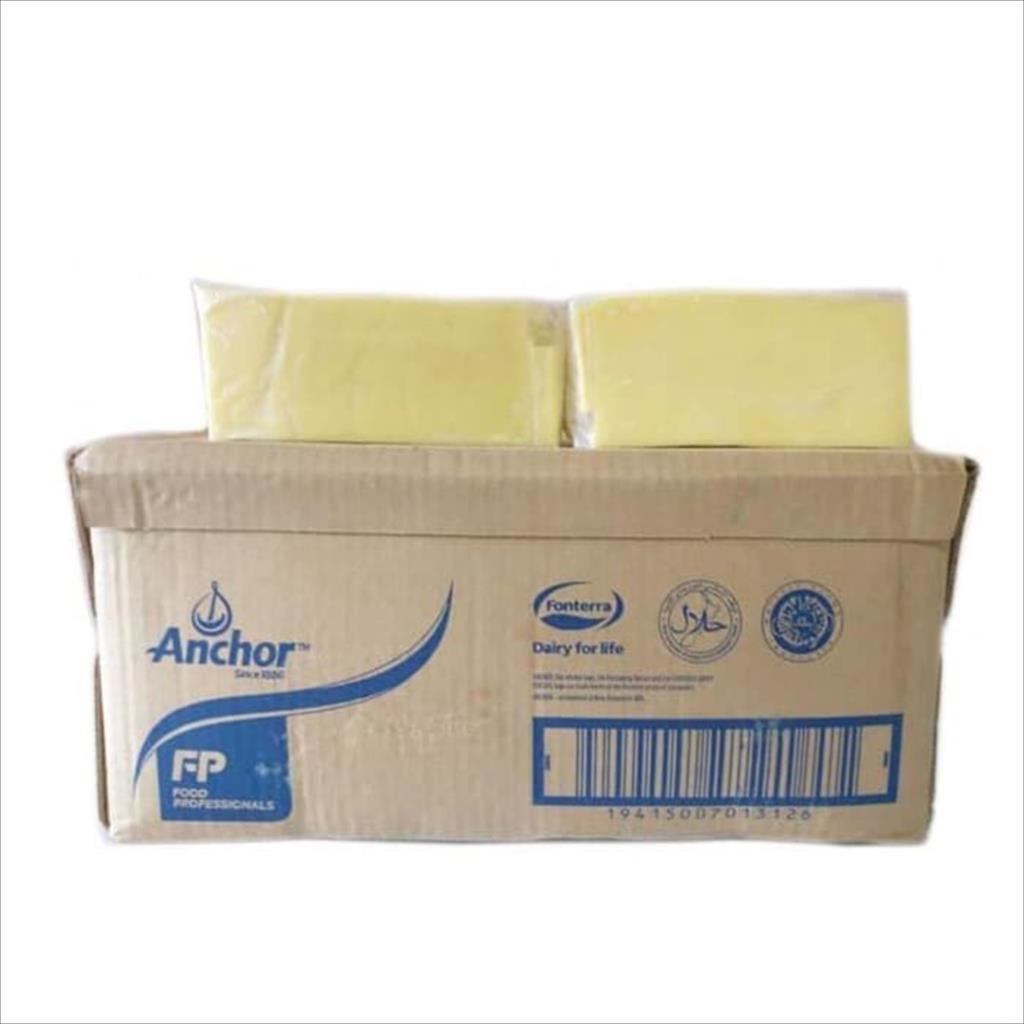 Keju Mozarella Mozzarella Cheese Anchor 1 KG Import New Zealand