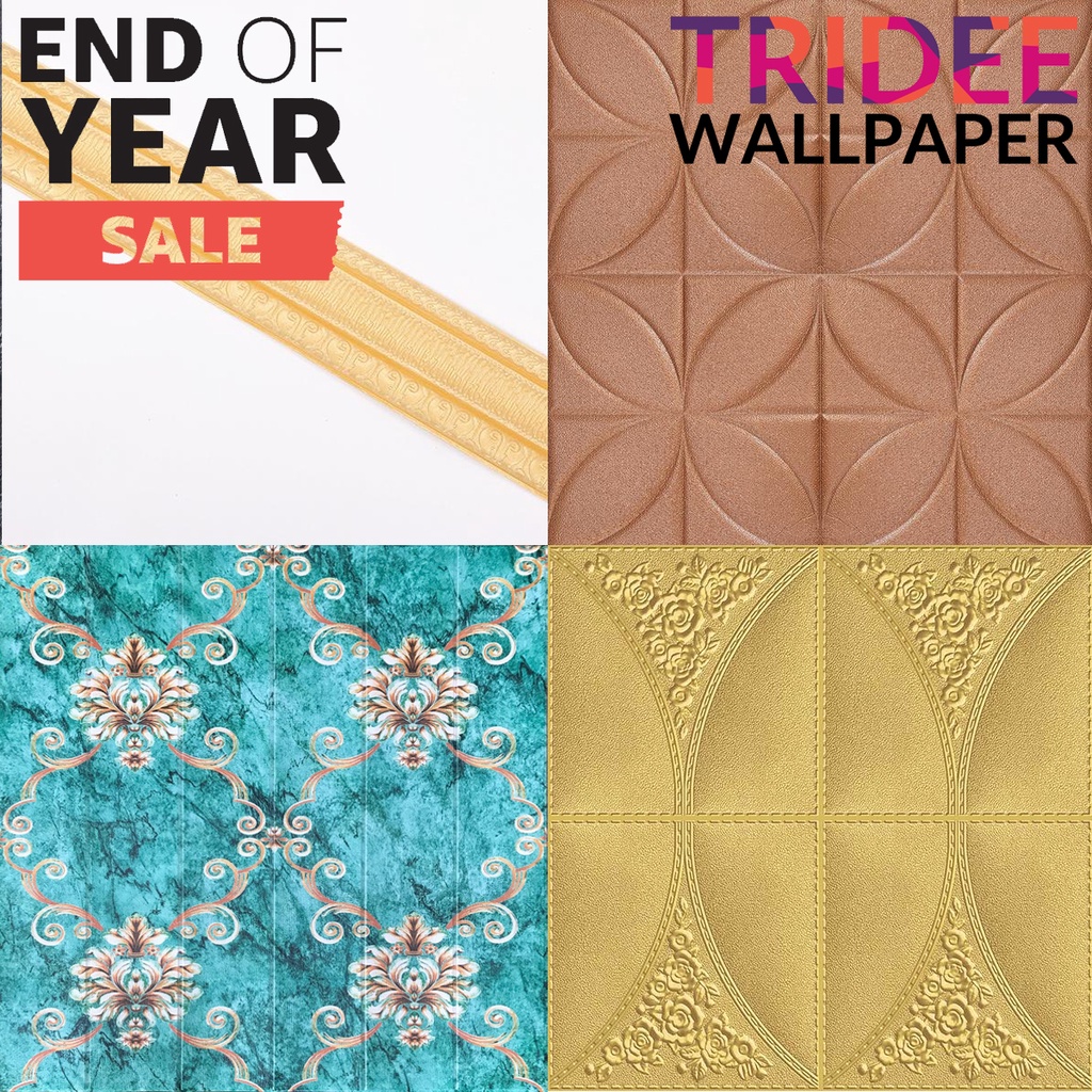 Wallpaper Foam Promo | TRIDEE WALLPAPER | END YEAR SALE