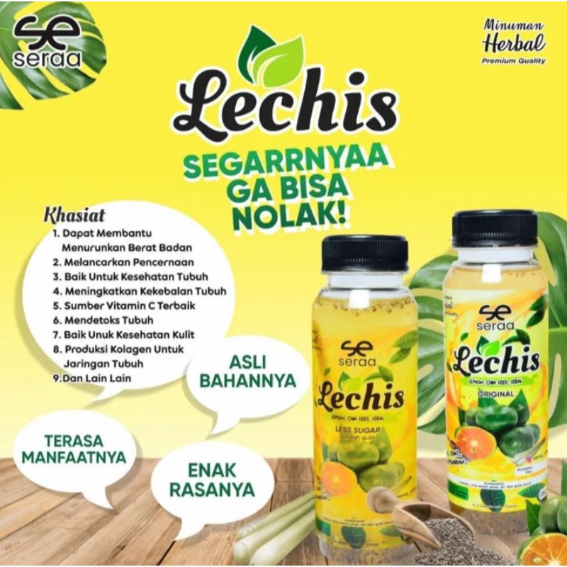 

BPOM HALAL Minuman Herbal LECHIS Detoks
