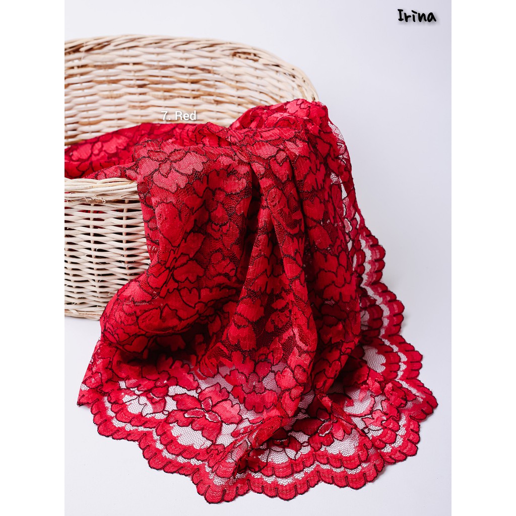 Kain Brukat Premium Bahan Brukat import bahan Brokat Meteran