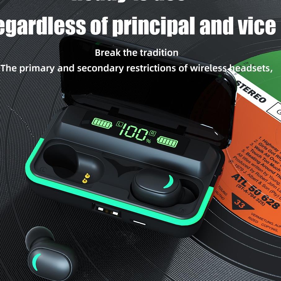 Paling Dicari OWIRE Headset Bluetooth TWS Earphone Ultra HD Audio Headset Wireless Earbud BT 5.1 wit