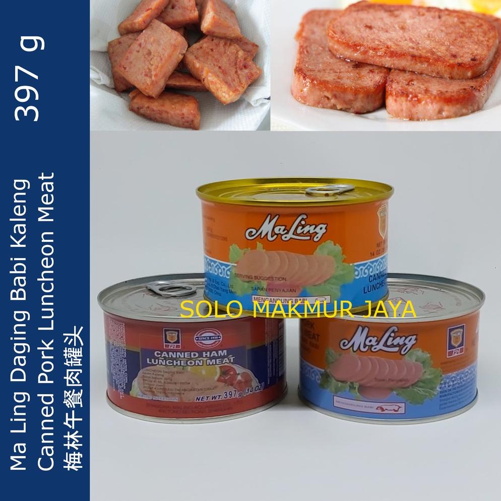 

[BAYAR DITEMPAT] Ma Ling Pork babi makanan kaleng Mah Ling