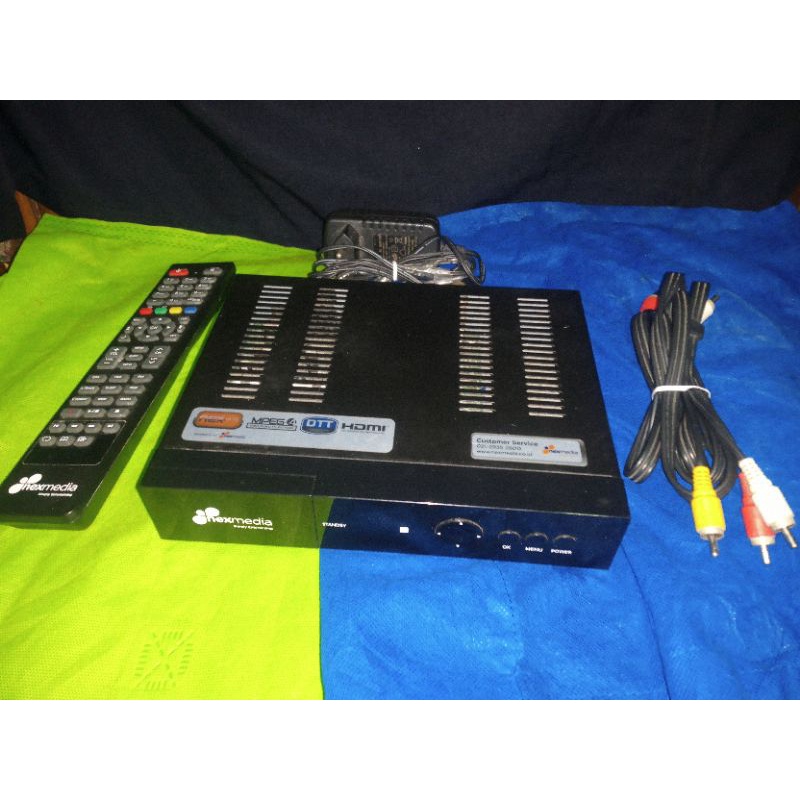 stb Nexmedia +remote+adaptor