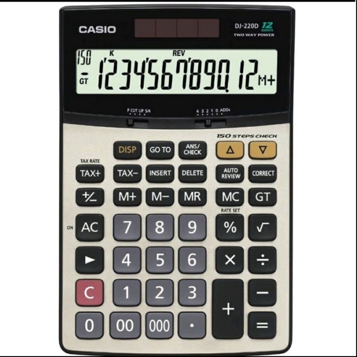 

KALKULATOR CASIO DJ-220D PLUS ORIGINAL #ORIGINAL