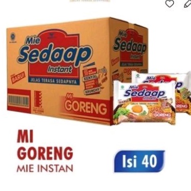 Mie Sedaap Goreng 1 dus isi 40 bks