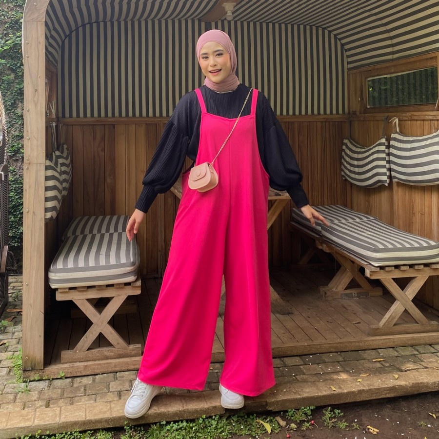 Laifuniq Vicka Overall- Overall Wanita - Jumpsuit Muslim