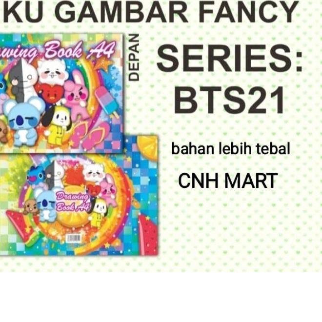 

JY7❄ Buku Gambar A 4 BTS (isi 10 pcs) TOP PRODUK