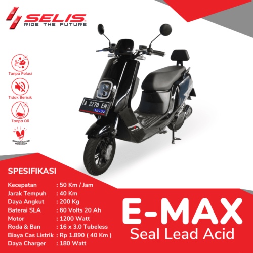 Sepeda Motor Listrik Selis E-Max