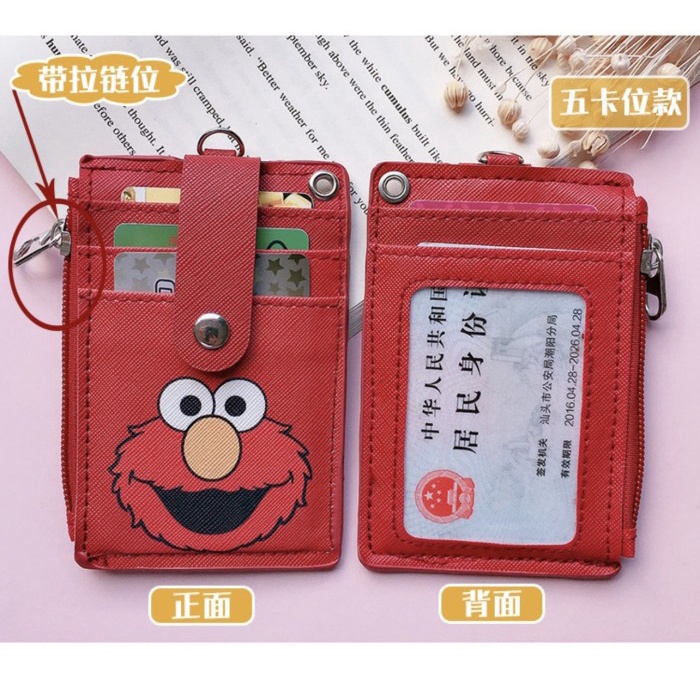 

SPECIAL Name Card Holder Name Tag 5 SLOT Gantungan ID Card dengan tempat koin Code 4074