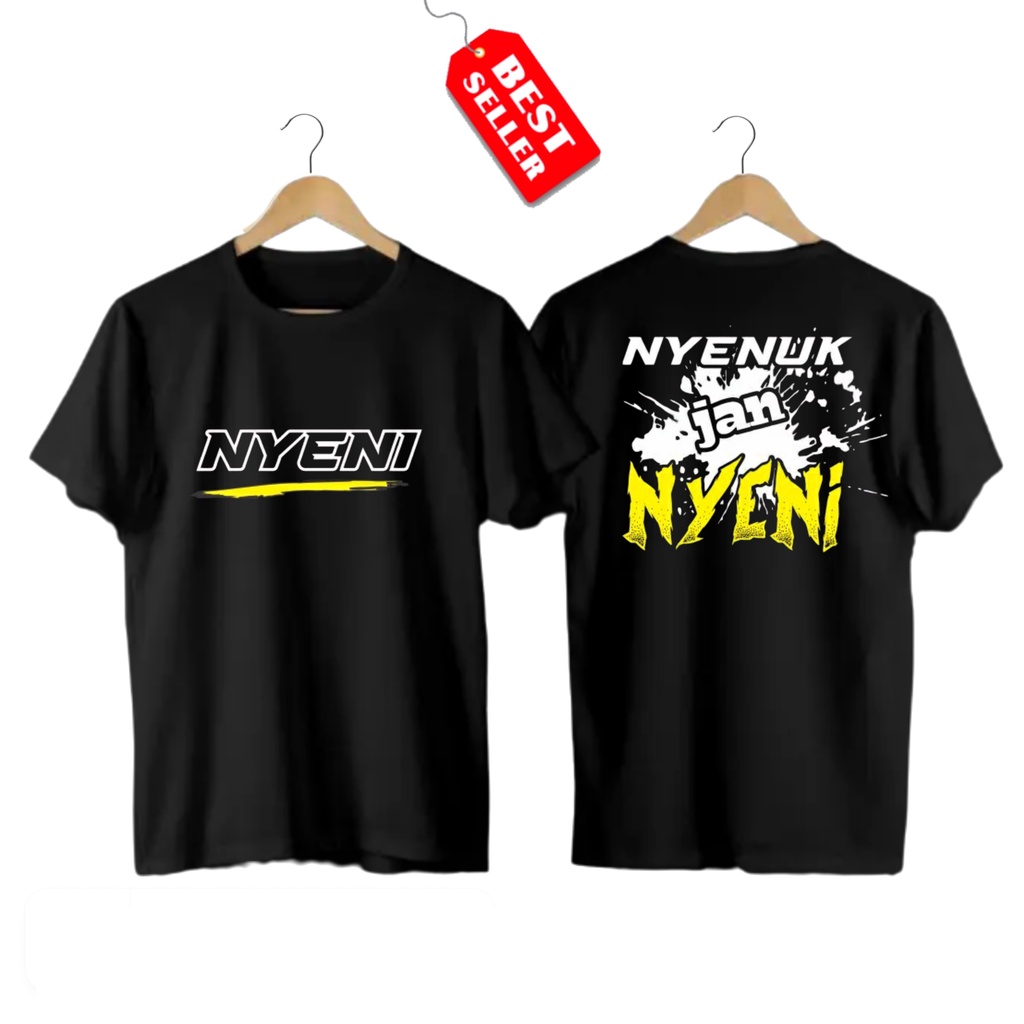 Kaos Nyeni Nyenuk Kaos Distro Lengan Pendek