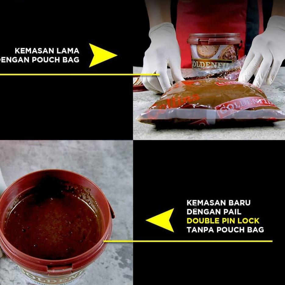 

(L7)6✪) Goldenfil Strawberry Jam 1kg - Selai Buah Strawberry 50% Serat Buah pasti dikirim