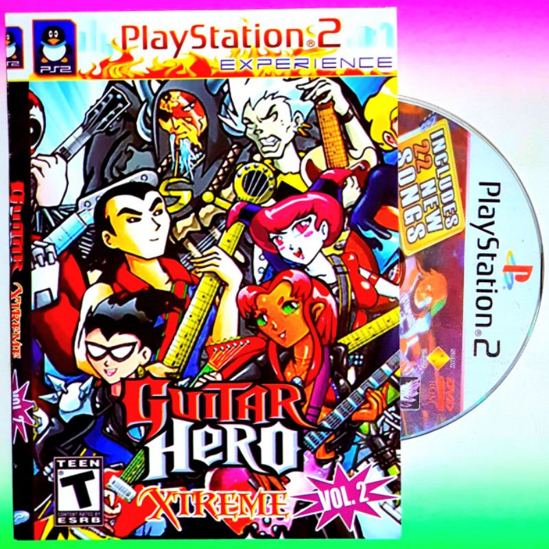 KASET PS 2 GUITAR HERO -KASET PLAYSTATION 2 GUITAR HERO
