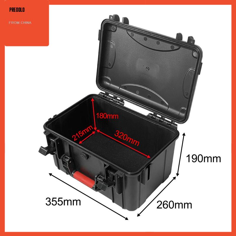 [Predolo] Kotak Penyimpanan Universal Pelindung Safety Tool Box Untuk