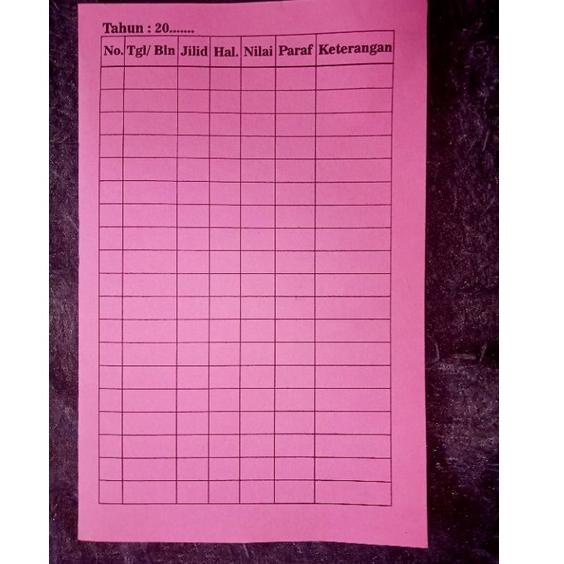 

New-K23A-♥) KARTU PRESTASI IQRO 1pack (50 Lembar) top produk