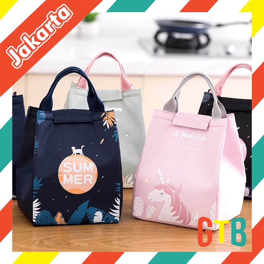 ❤️GTB❤️ NEW TAS BEKAL ANAK / LUNCH BAG SEKOLAH R836