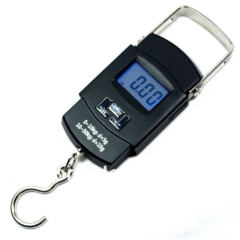 Timbangan Gantung 50 Kg Digital Scale LCD Serbaguna Portable