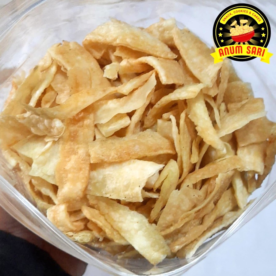 Jual Mangleng Keripik Singkong Asin Original 450 Gram Anum Sari