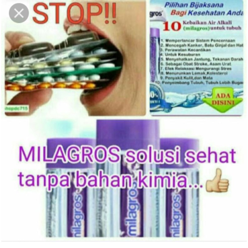 

air kesehatan mlagros1 botol ori