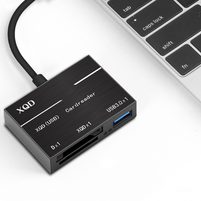 Btsg USB 3.0 Type C Card Reader Untuk Laptop XQD/SD Support Type-C, Untuk Windows/Untuk