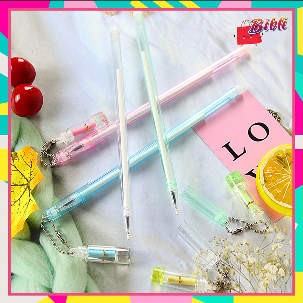 

Pulpen Gantungan Botol Surat Pena Karakter Lovely Bottle Letter Pendant Pen 927