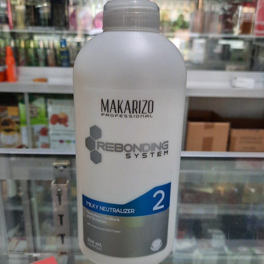 MAKARIZO Pelurus Rebonding step 2 Milky 500 gram