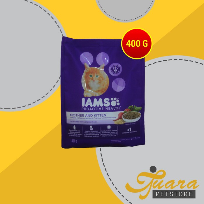 Makanan Kering Kucing IAMS Dry Cat Food Adult Proactive Health 400