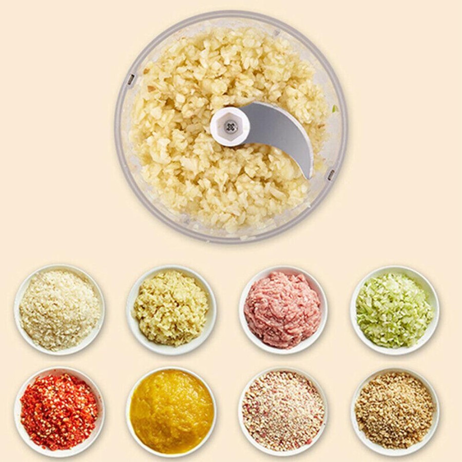 Blender Listrik Manual Mini Speedy Chopper Penghancur Gilingan Bawang Bumbu Chopper Serbaguna