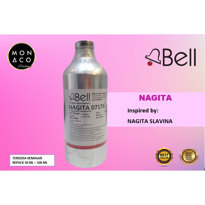 BIBIT PARFUM NAGITA BY BELL - ASLI 100%