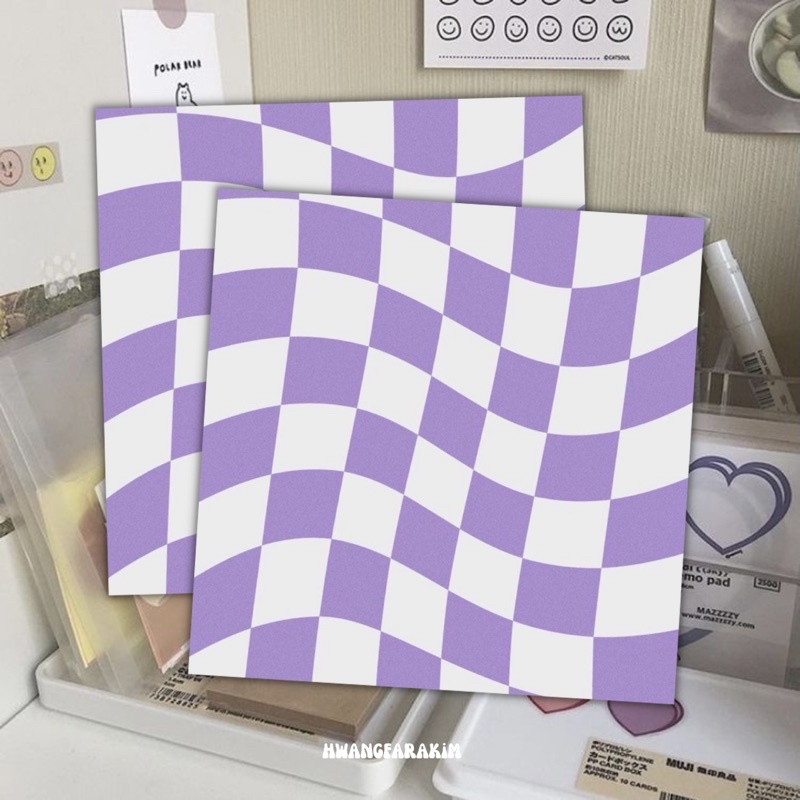 

[PURPLE UNGU VER] STICKER DECO MARBLE BLACK AND WHITE CATUR AESTHETIC ESTETIK DECORATION LUCU CUTE MURAH STIKER KOREAN KOREA KORAN