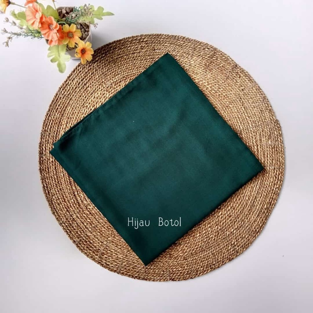 Kerudung Paris Hijau Botol