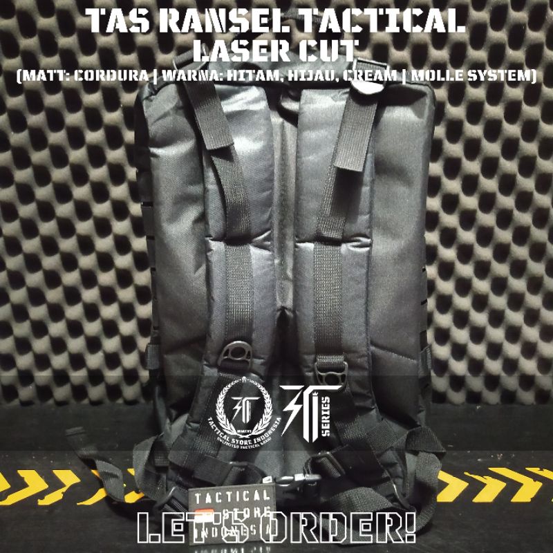 Tas Ransel Tactical Lebanon Laser Cut Mode