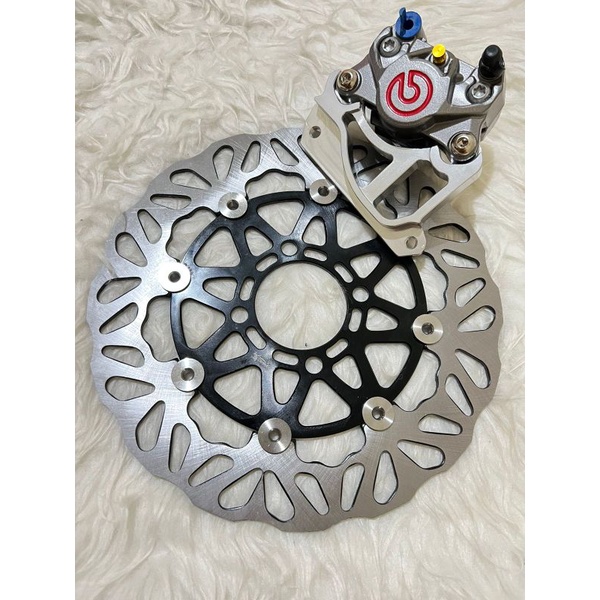 PAKET KALIPER BREKET DISC 260MM KALIPER BREKET 260MM PLUS PIRINGAN 260MM VARIO BEAT SCOOPY MIO JUPITER MX VEGA ZR