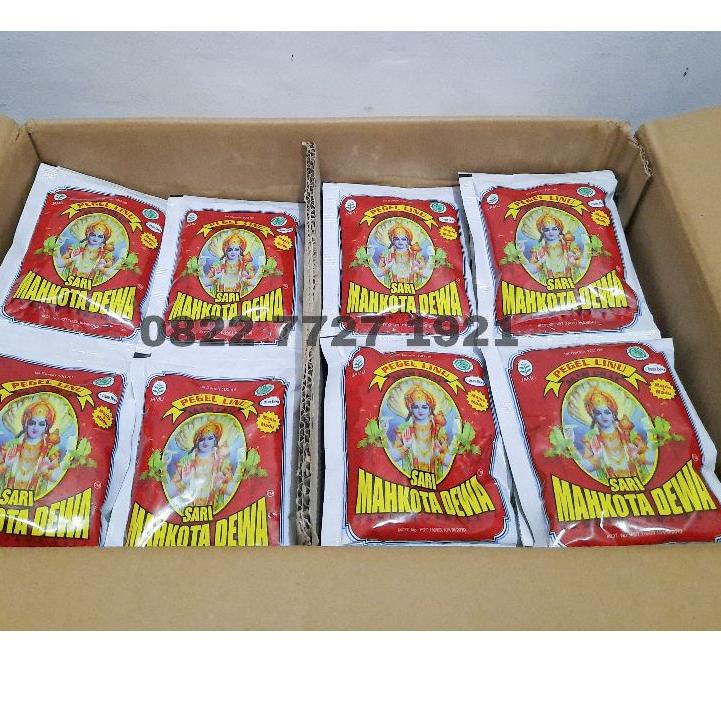 

(M-5.8✉) Jamu (+Daun Dewa) SARI MAHKOTA DEWA sachet pegal linu asam urat trending
