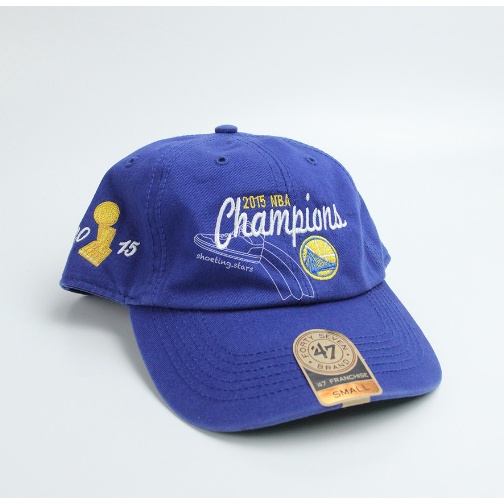 47Brand Cap 2015 Nba Champions GSW Small