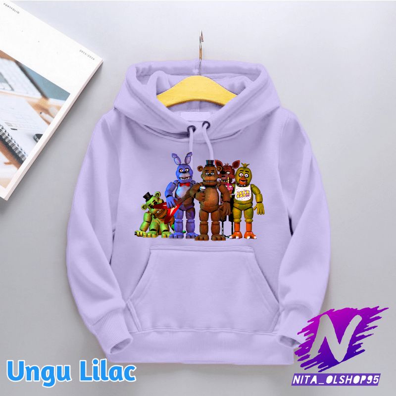 sweater hoodie anak fnaf five nigth at freddy