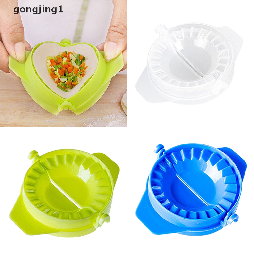 Ggg 1pc Cetakan Pangsit Cetakan Adonan Press Pastry Gyoza Maker Samosa Pie Ravioli Mold Tool ID