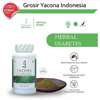 {SehatStore} Obat Herbal Diabetes Akut Yacona Asli - YACONA 120 Murah