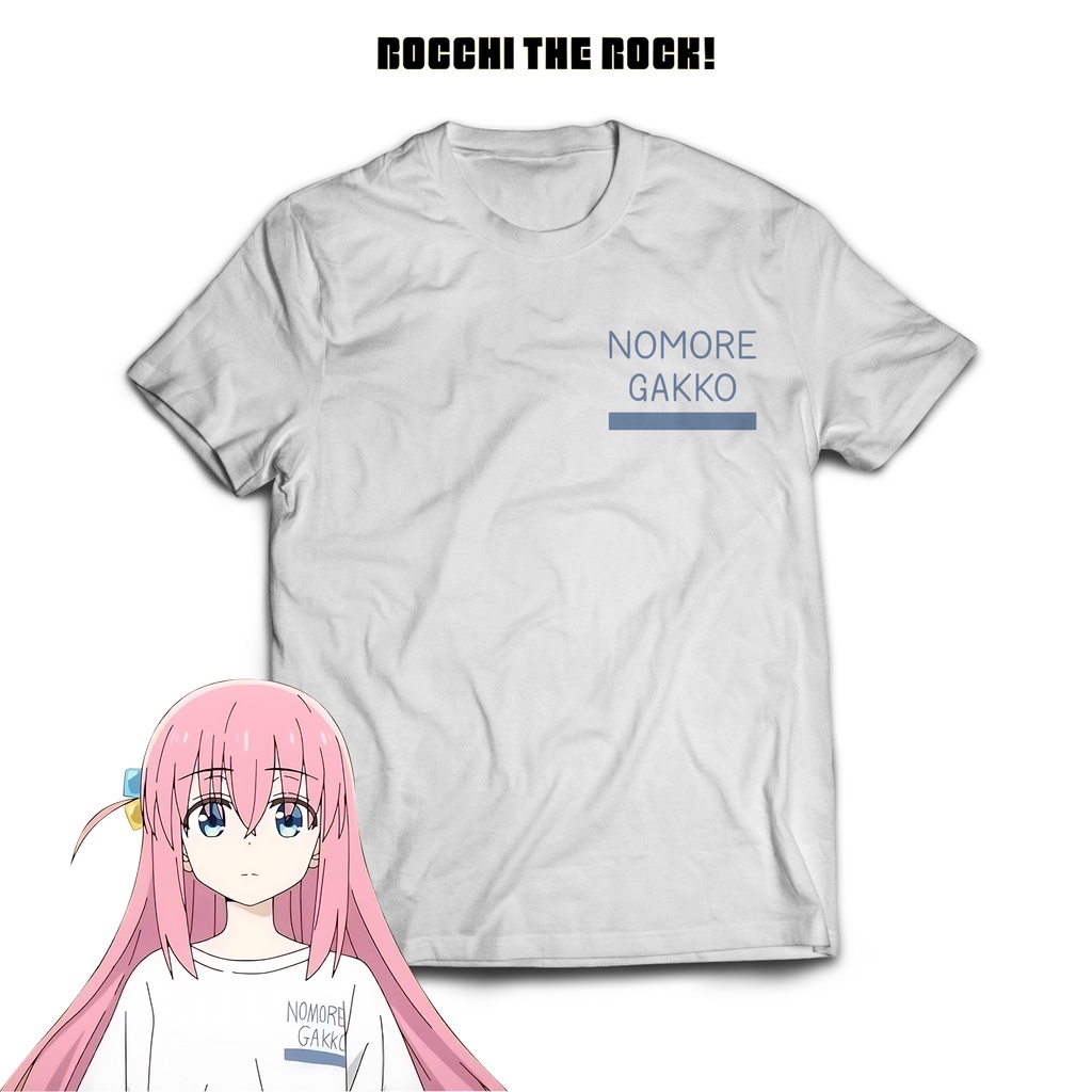 Kaos Anime Bocchi The Rock Hitori Gotoh Cosplay Casual