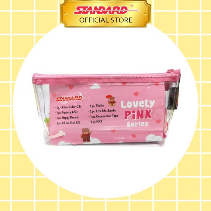 

STANDARD PAKET PENSIL CASE - SERIES (LOVELY PINK)
