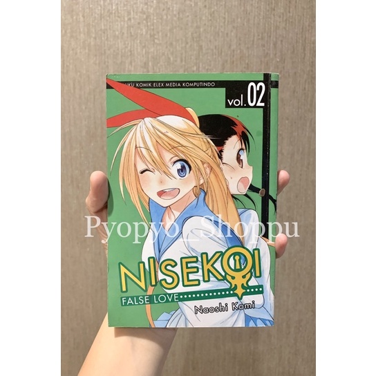 A - Komik Manga Cabutan Nisekoi Volume 2