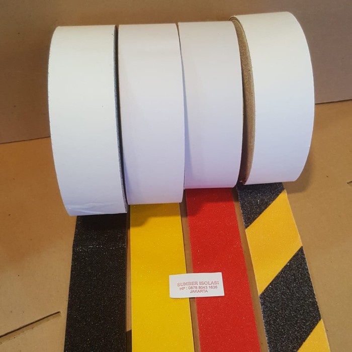 

Anti Slip Safety Walk 2" x 18.2mtr Lakban Isolasi Anti Slip