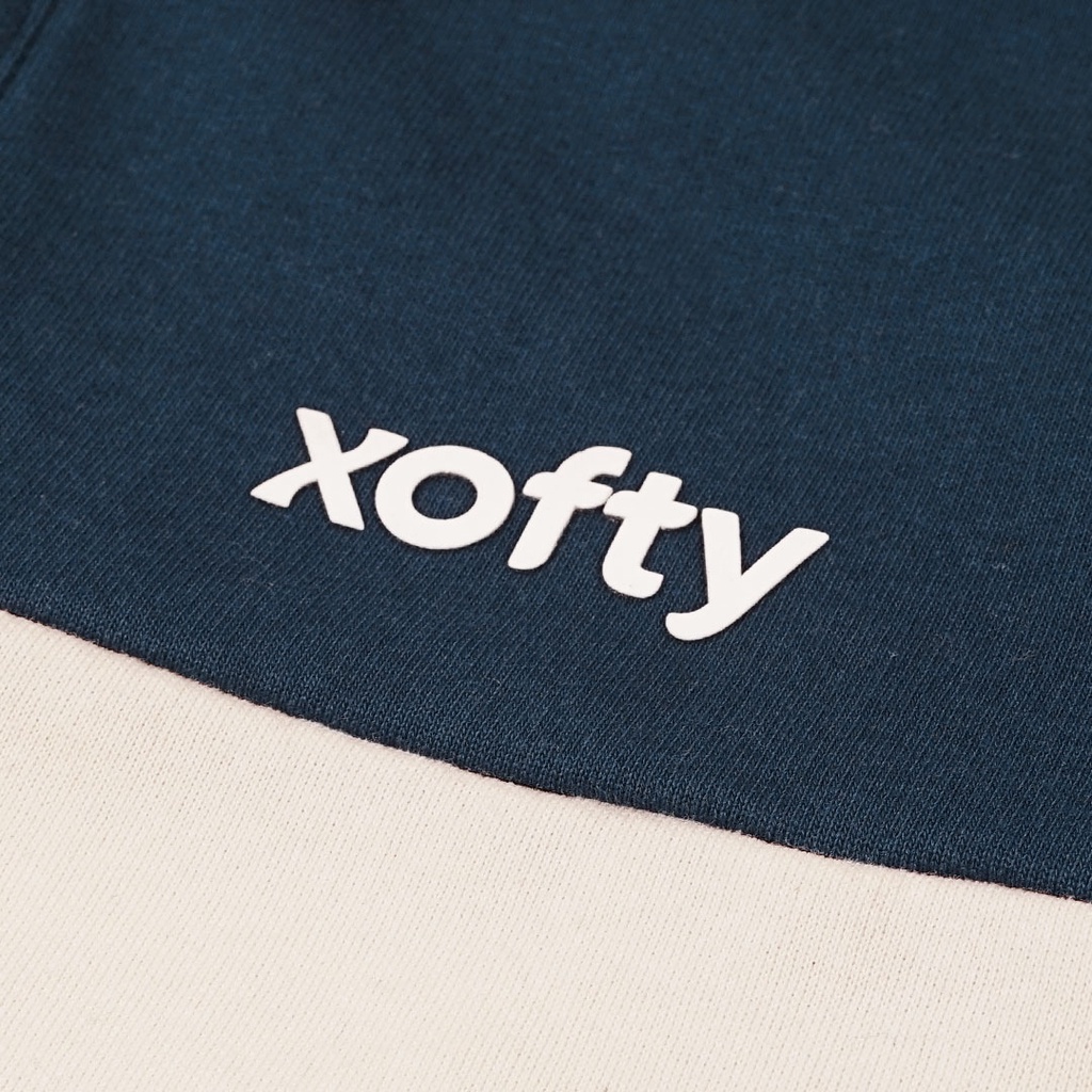 Xofty Salvia Canoli Sweater Crewneck Dark Blue