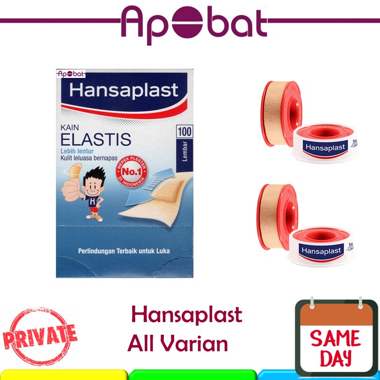 - ApObat - Hansaplast DUS Biasa / Jumbo / Roll Rool Plester 5 m 1 m Hansaplas